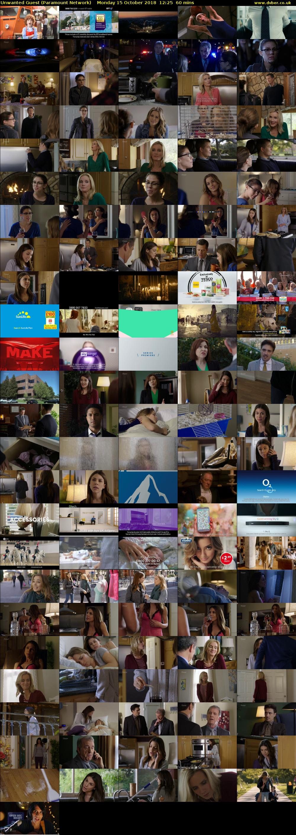 Unwanted Guest (Paramount Network) Monday 15 October 2018 12:25 - 13:25