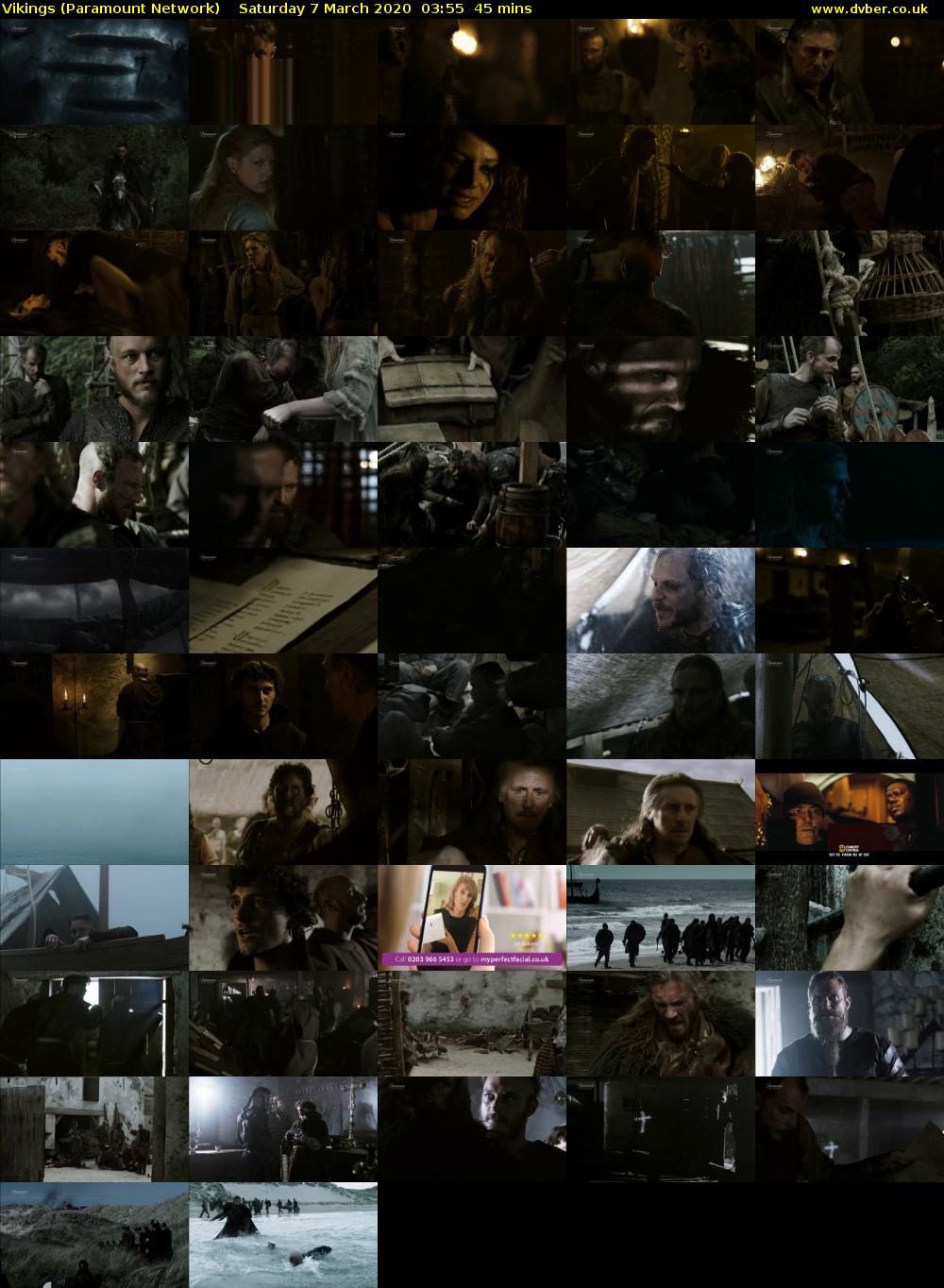 Vikings (Paramount Network) Saturday 7 March 2020 03:55 - 04:40