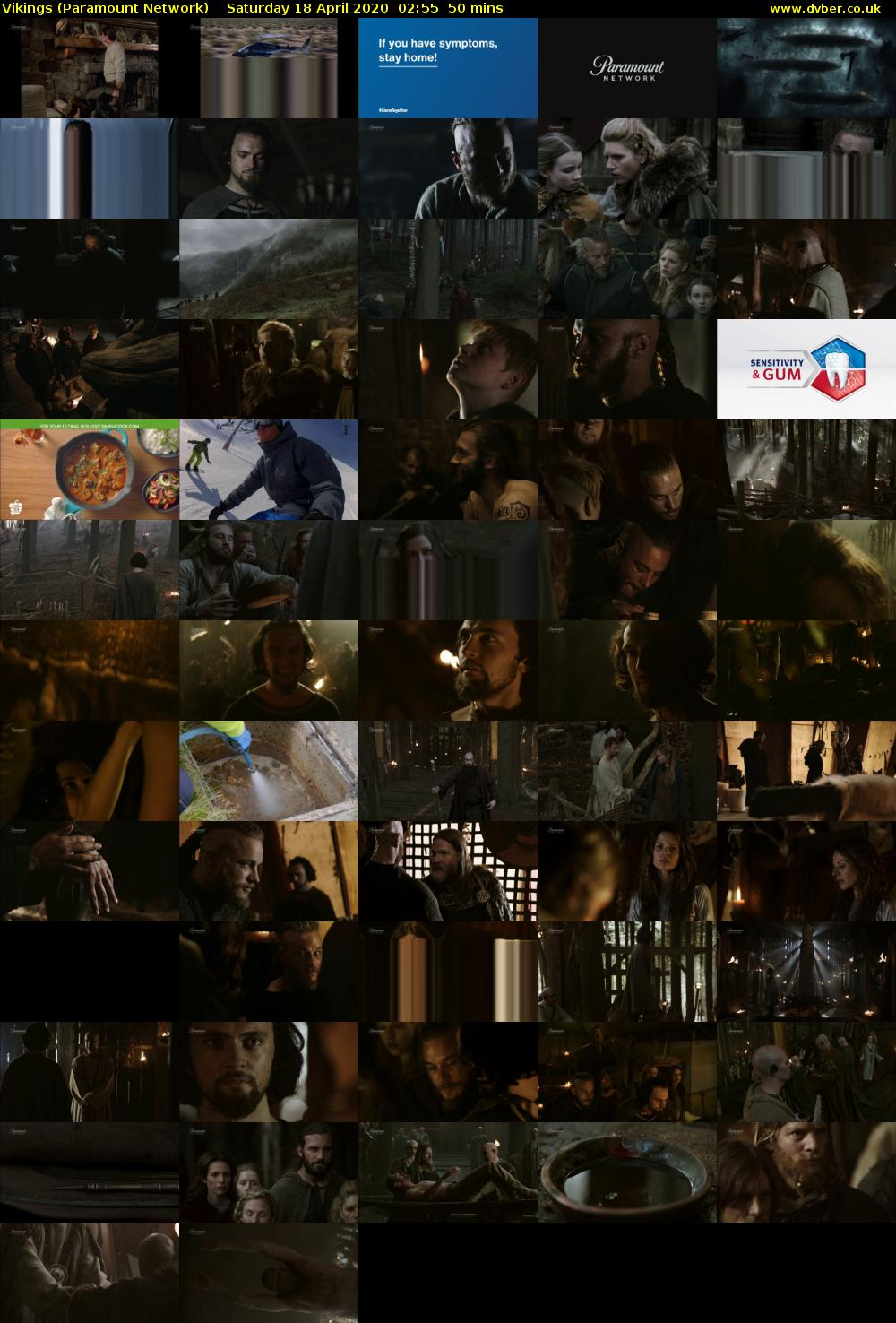 Vikings (Paramount Network) Saturday 18 April 2020 02:55 - 03:45
