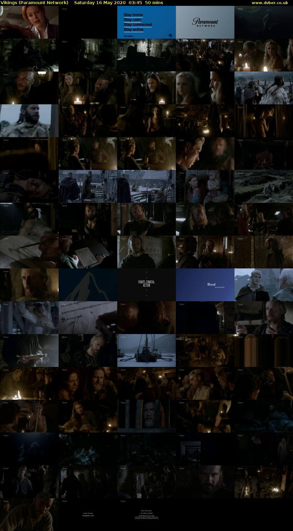 Vikings (Paramount Network) Saturday 16 May 2020 03:45 - 04:35