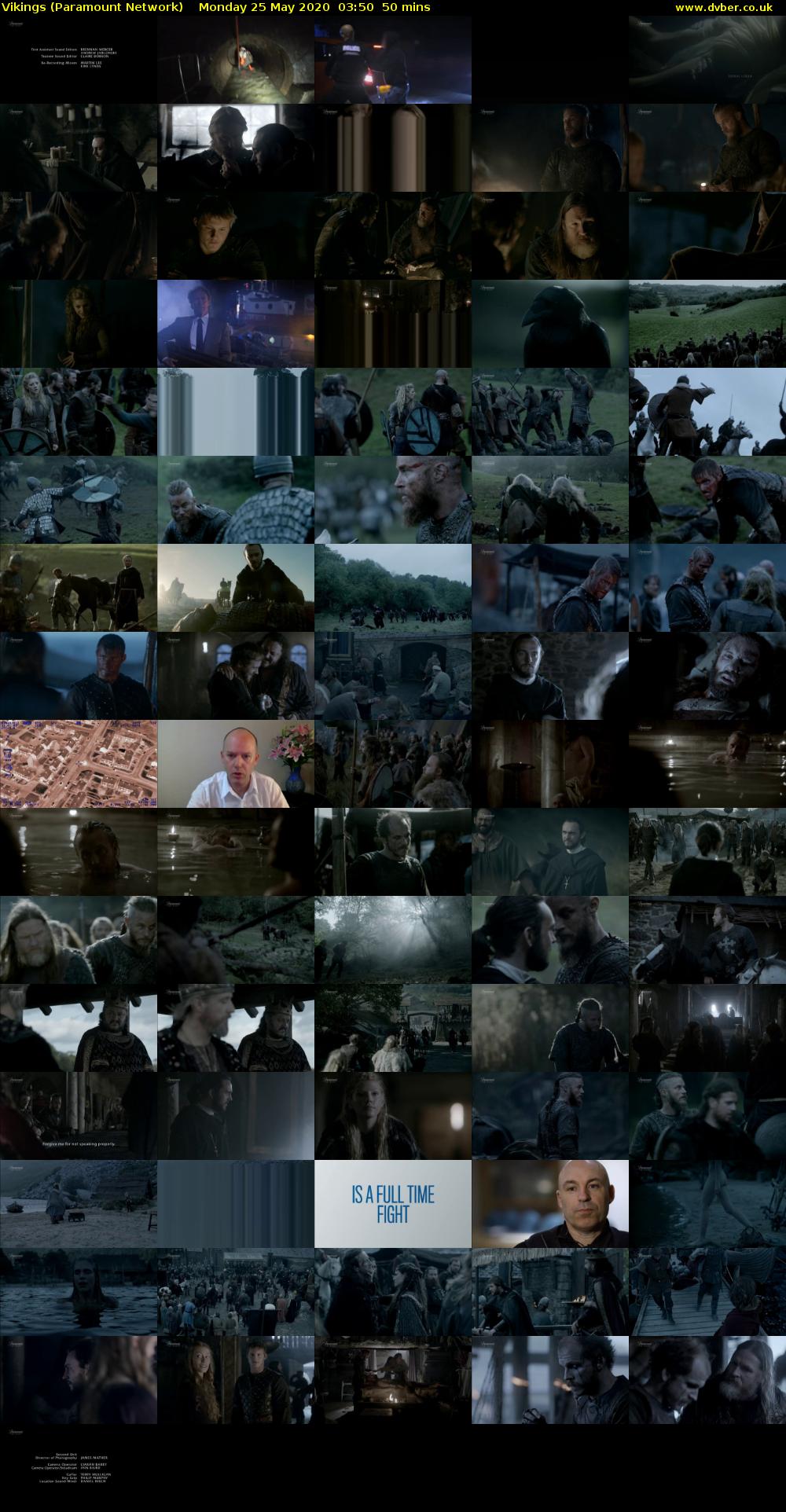Vikings (Paramount Network) Monday 25 May 2020 03:50 - 04:40