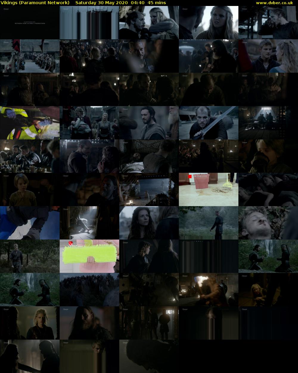 Vikings (Paramount Network) Saturday 30 May 2020 04:40 - 05:25