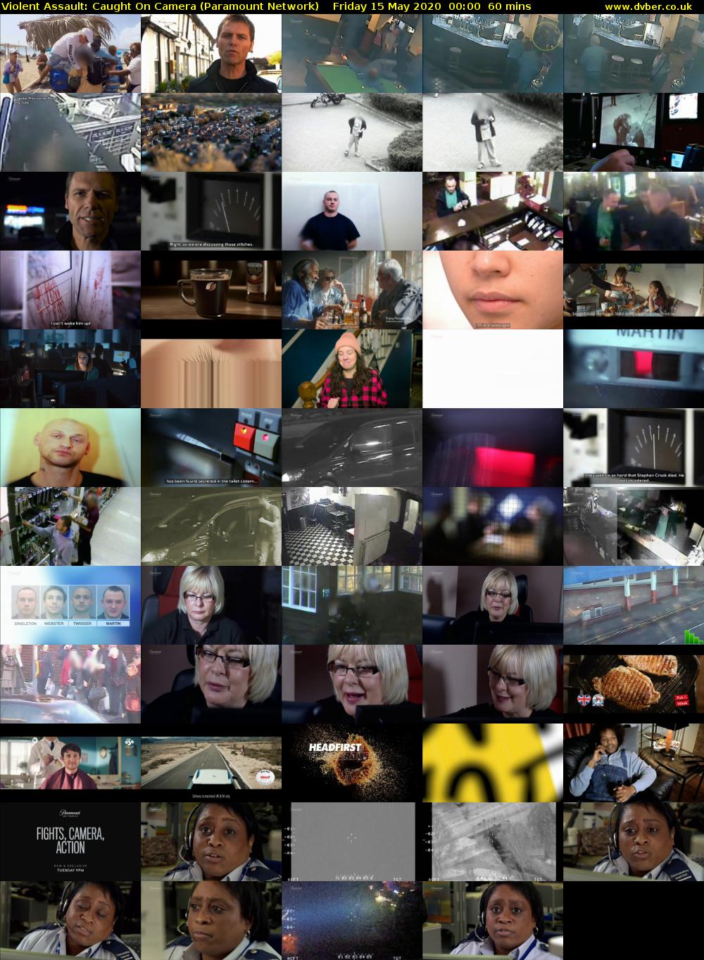 Violent Assault: Caught On Camera (Paramount Network) Friday 15 May 2020 00:00 - 01:00