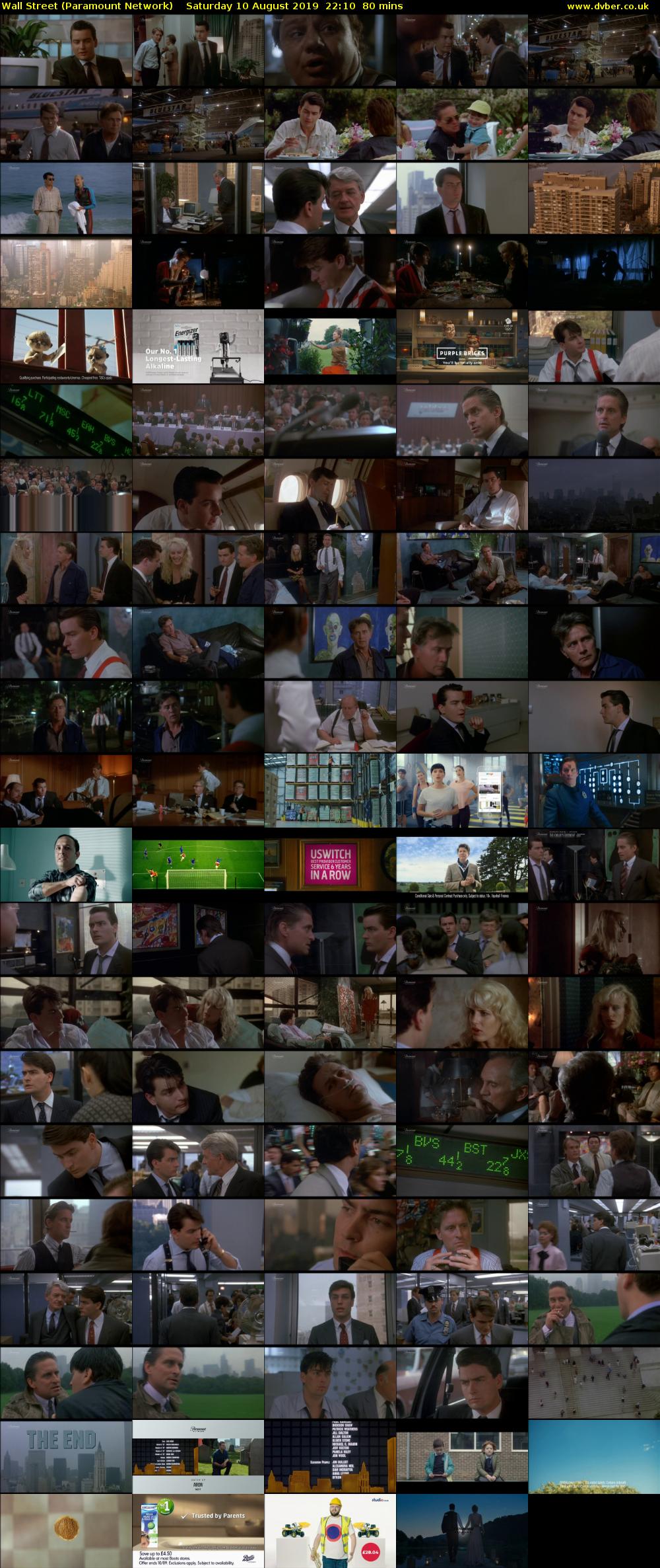 Wall Street (Paramount Network) Saturday 10 August 2019 22:10 - 23:30
