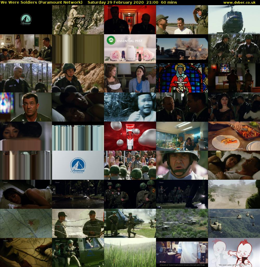 We Were Soldiers (Paramount Network) Saturday 29 February 2020 21:00 - 22:00