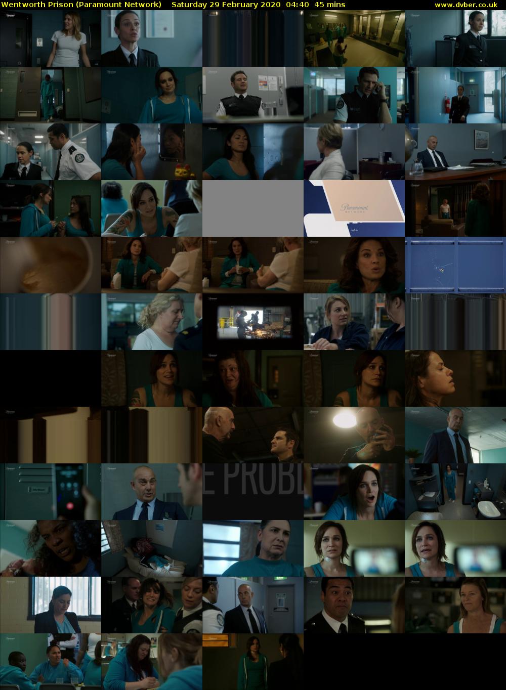 Wentworth Prison (Paramount Network) Saturday 29 February 2020 04:40 - 05:25
