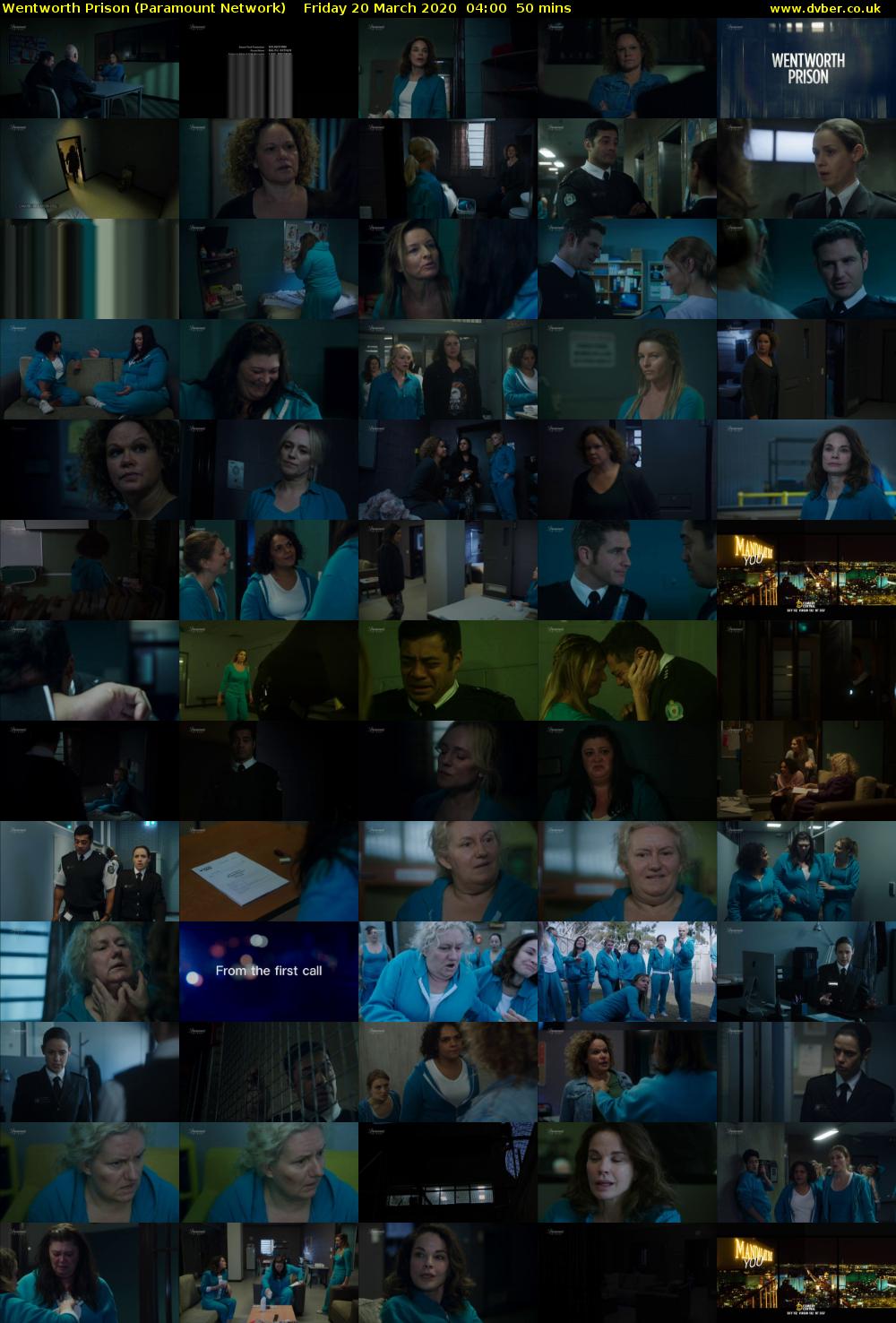 Wentworth Prison (Paramount Network) Friday 20 March 2020 04:00 - 04:50