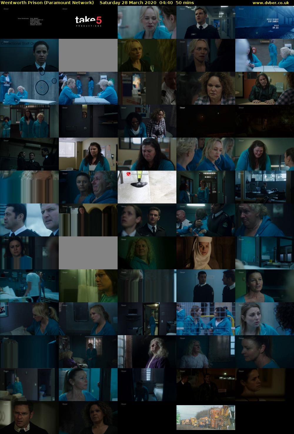 Wentworth Prison (Paramount Network) Saturday 28 March 2020 04:40 - 05:30