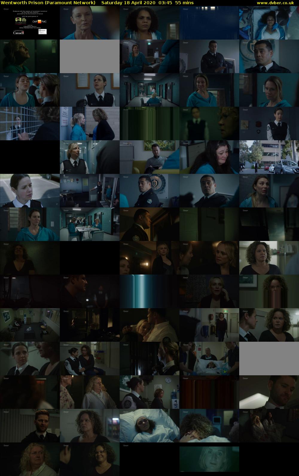 Wentworth Prison (Paramount Network) Saturday 18 April 2020 03:45 - 04:40