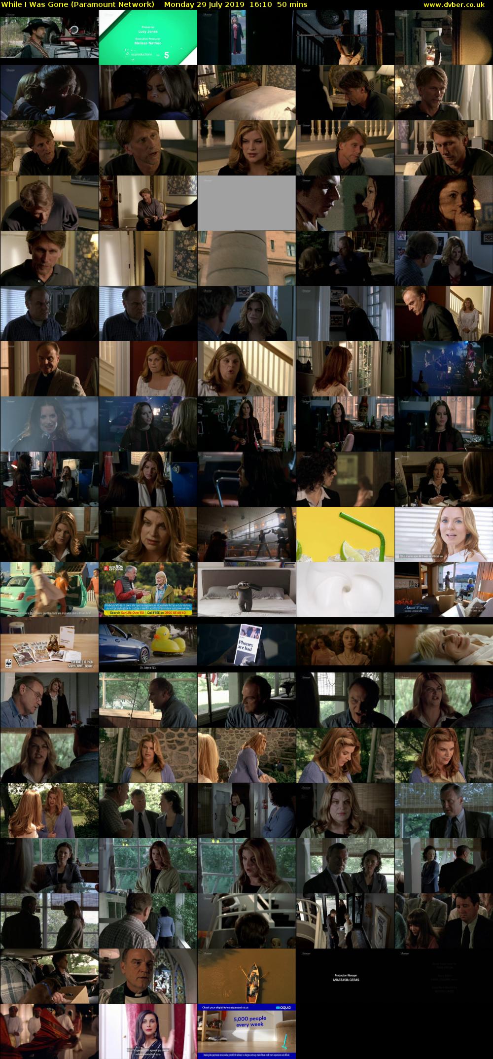 While I Was Gone (Paramount Network) Monday 29 July 2019 16:10 - 17:00