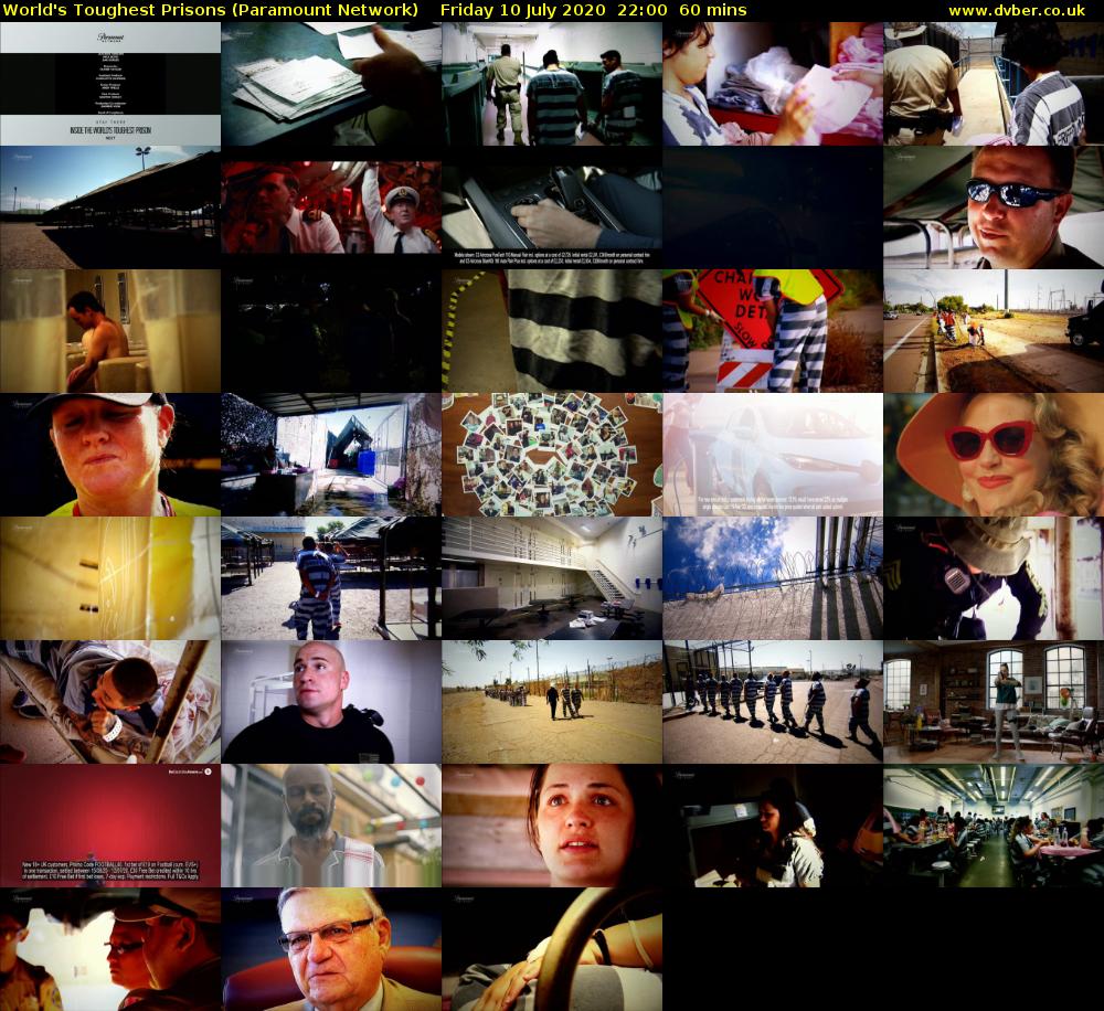 World's Toughest Prisons (Paramount Network) Friday 10 July 2020 22:00 - 23:00