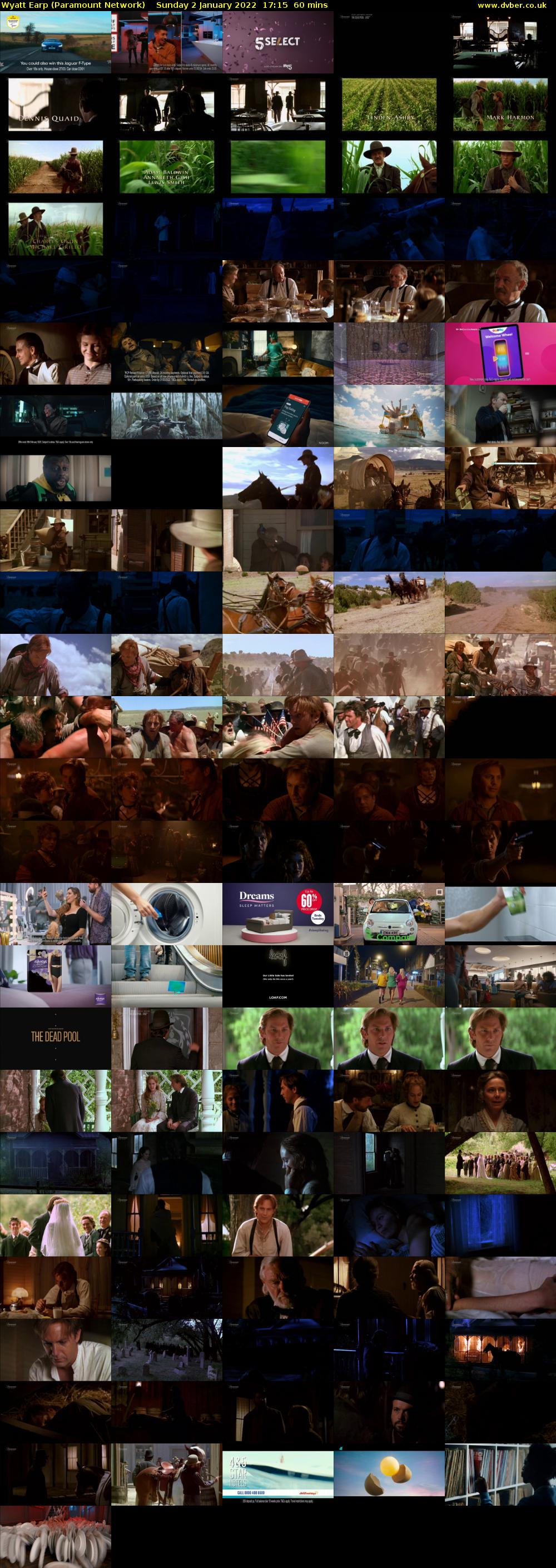 Wyatt Earp (Paramount Network) Sunday 2 January 2022 17:15 - 18:15