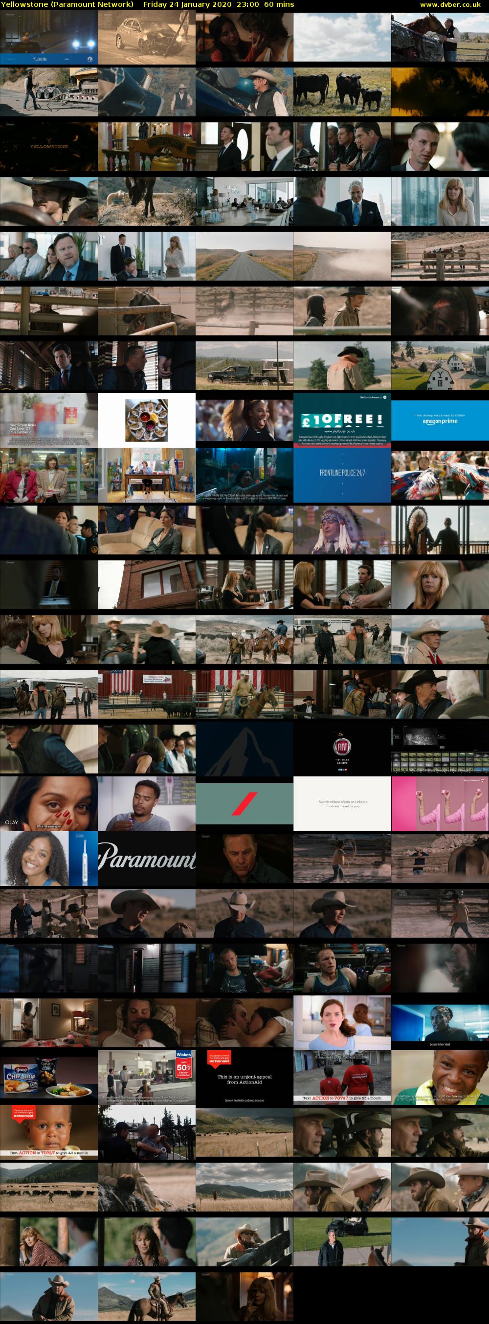 Yellowstone (Paramount Network) Friday 24 January 2020 23:00 - 00:00