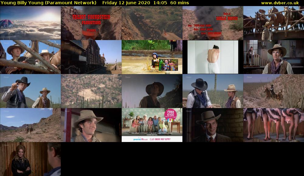 Young Billy Young (Paramount Network) Friday 12 June 2020 14:05 - 15:05