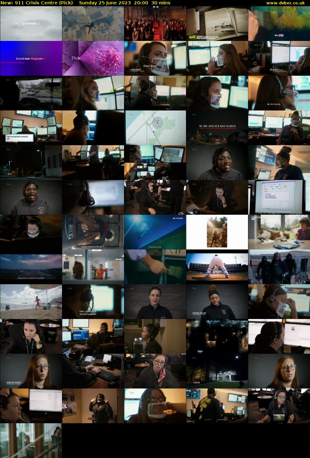 911 Crisis Centre (Pick) Sunday 25 June 2023 20:00 - 20:30