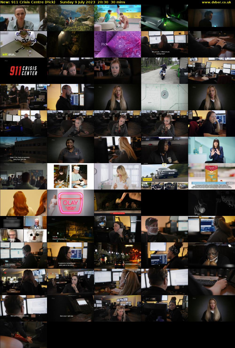 911 Crisis Centre (Pick) Sunday 9 July 2023 20:30 - 21:00