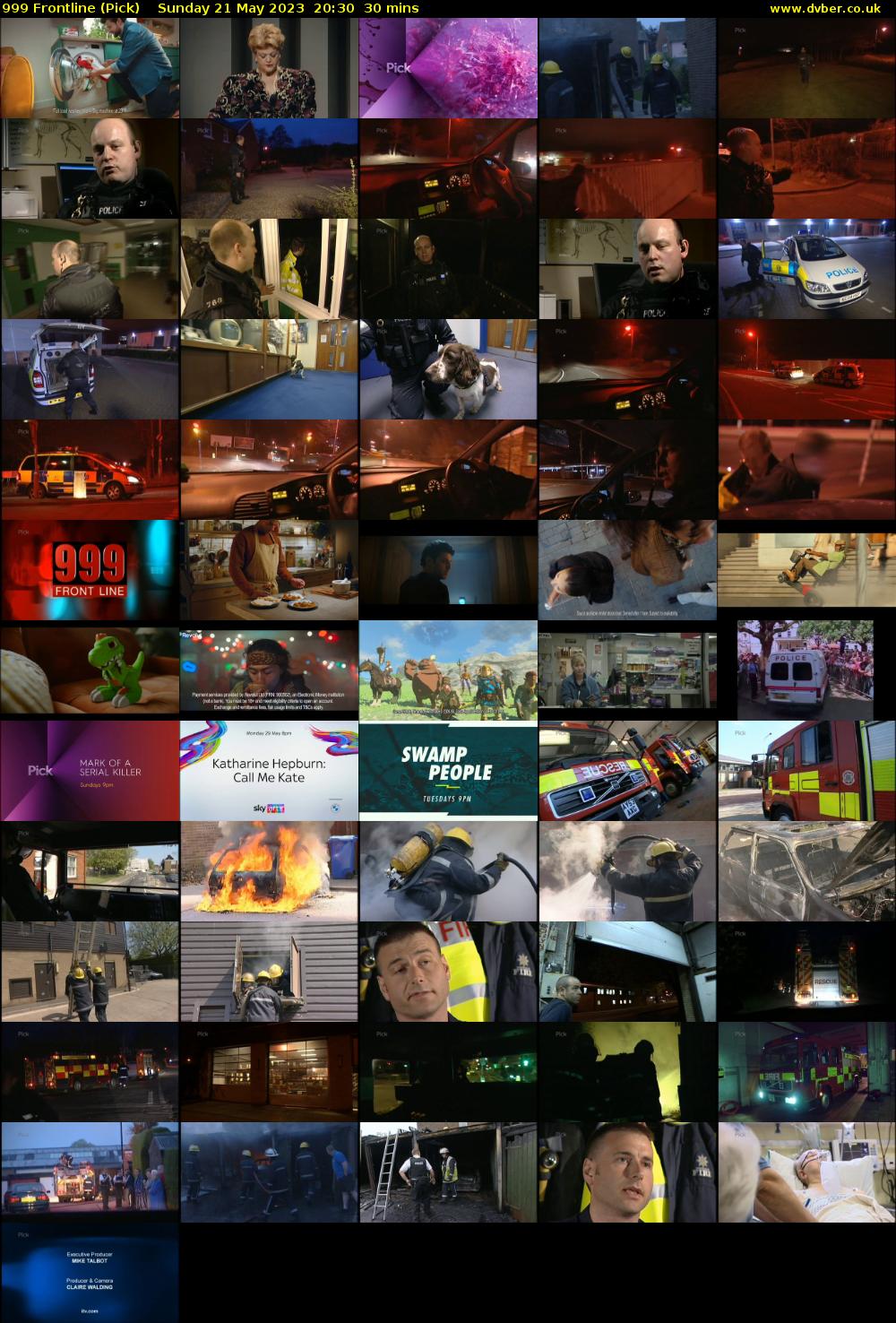 999 Frontline (Pick) Sunday 21 May 2023 20:30 - 21:00