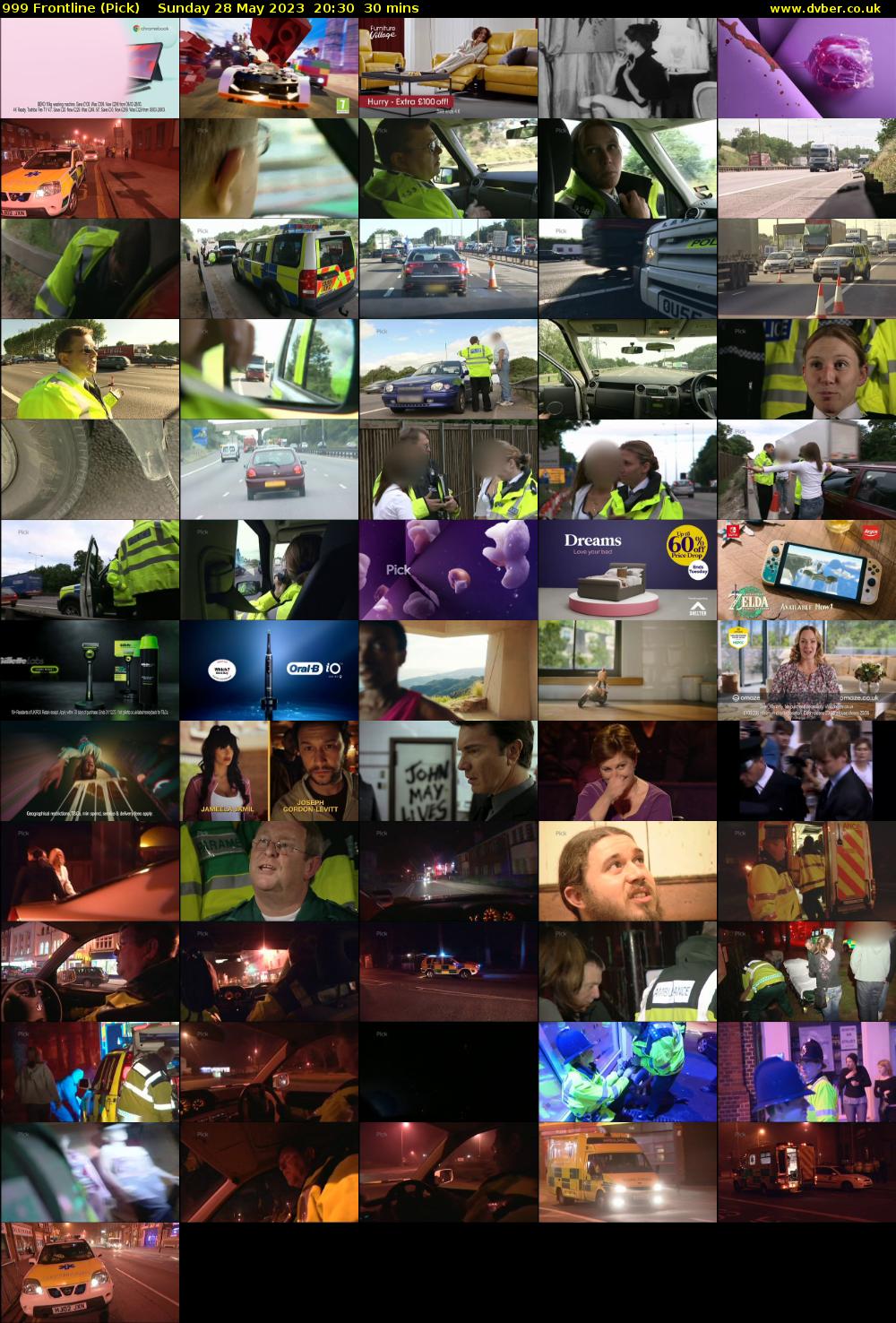 999 Frontline (Pick) Sunday 28 May 2023 20:30 - 21:00