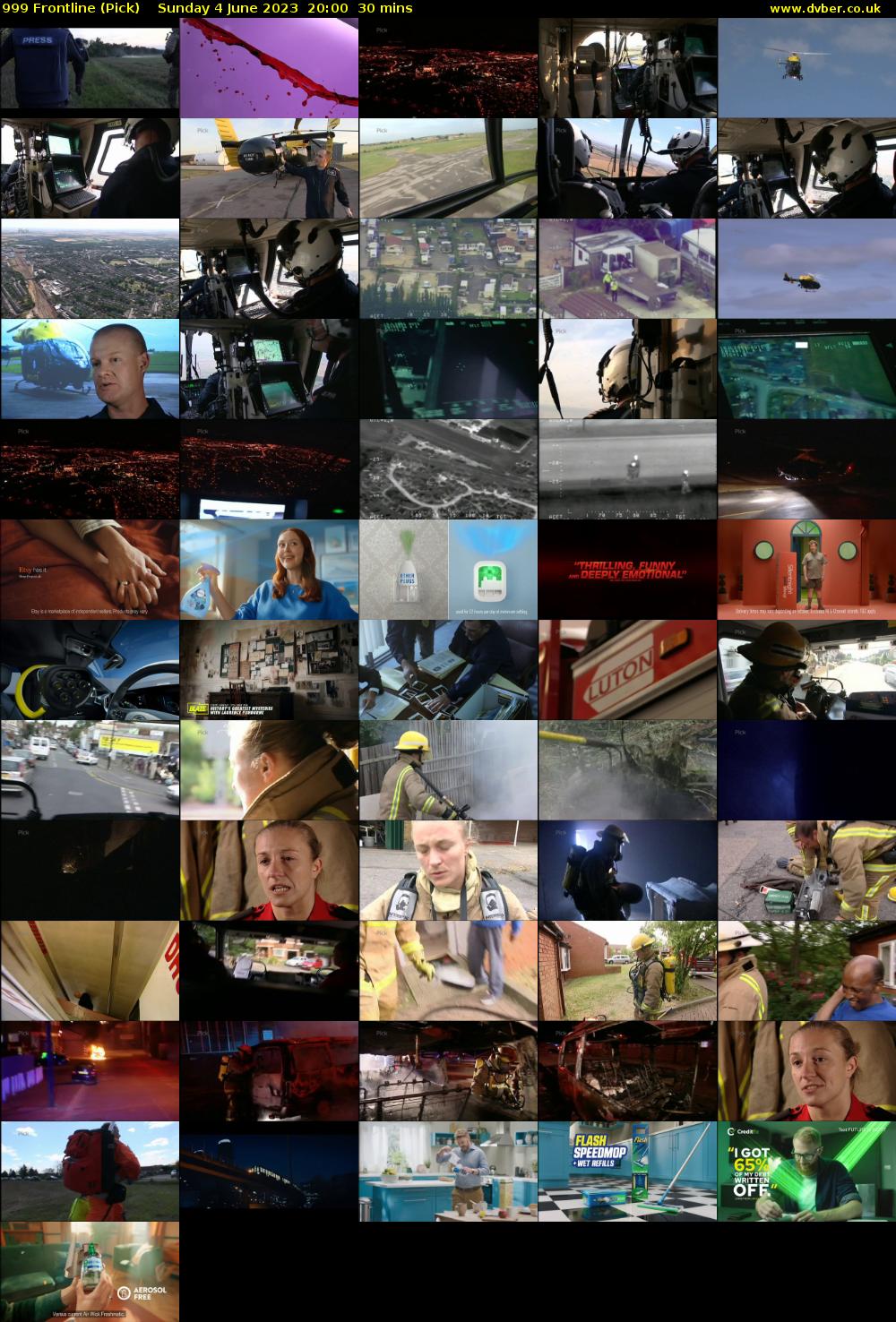 999 Frontline (Pick) Sunday 4 June 2023 20:00 - 20:30