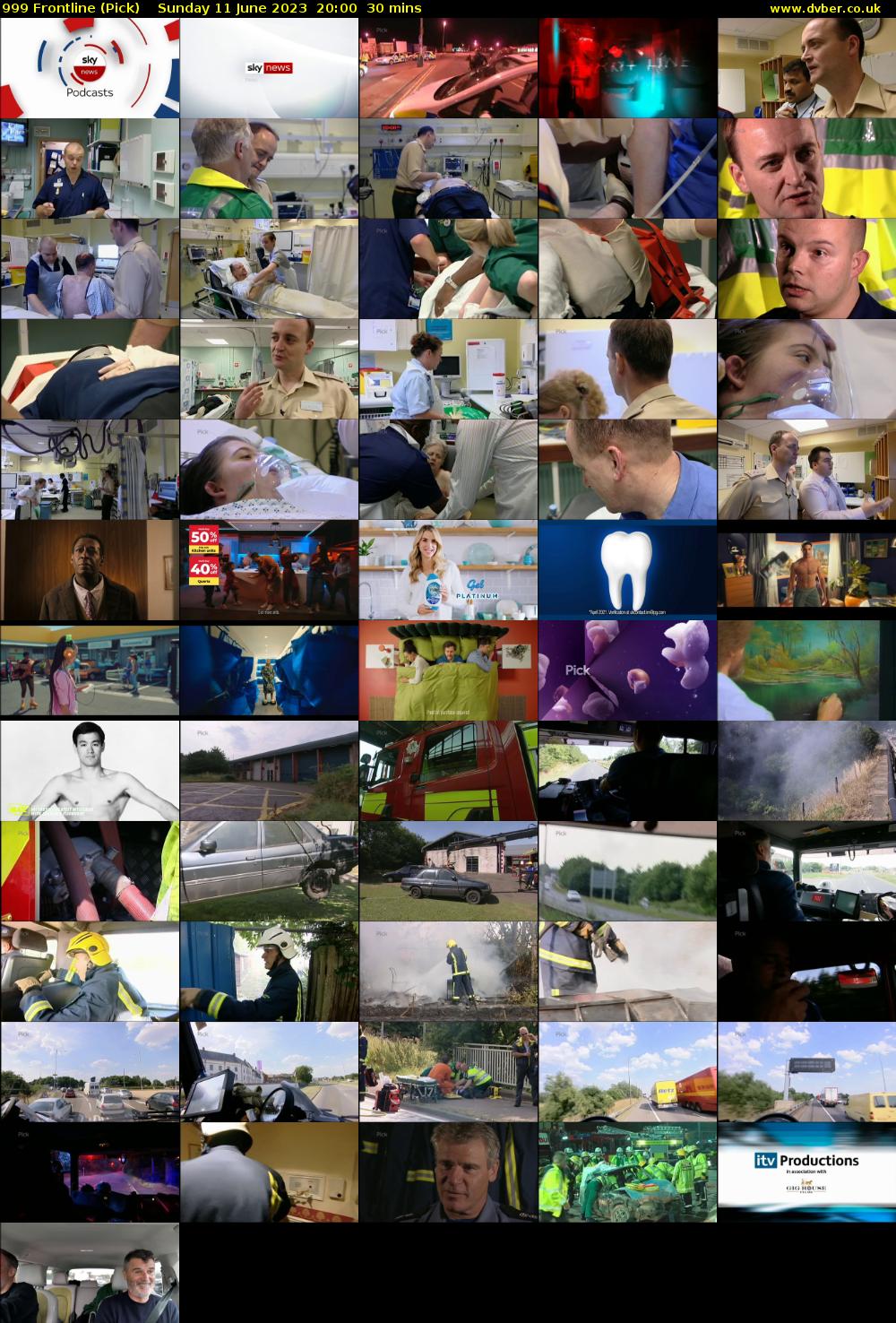 999 Frontline (Pick) Sunday 11 June 2023 20:00 - 20:30