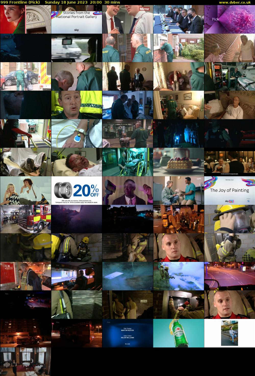 999 Frontline (Pick) Sunday 18 June 2023 20:00 - 20:30