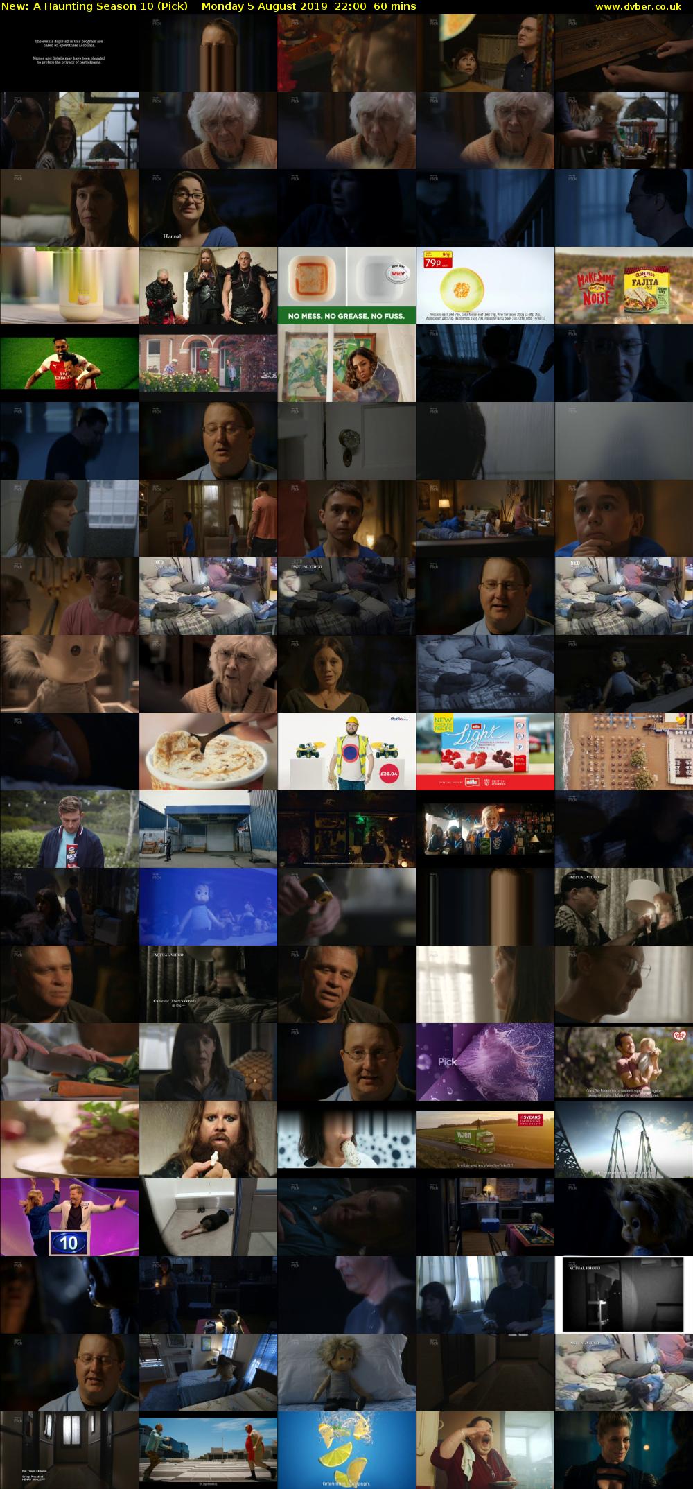 A Haunting Season 10 (Pick) Monday 5 August 2019 22:00 - 23:00