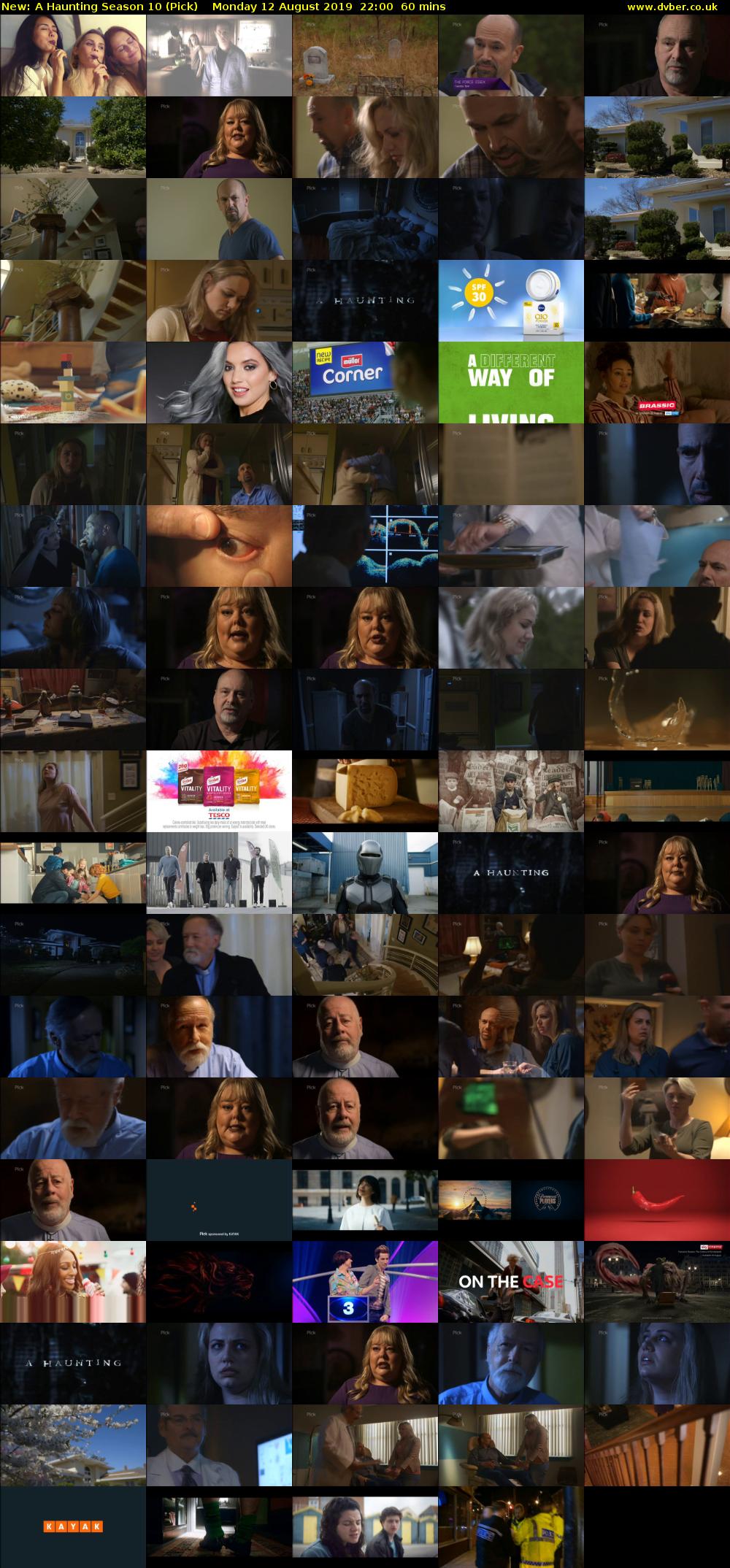 A Haunting Season 10 (Pick) Monday 12 August 2019 22:00 - 23:00