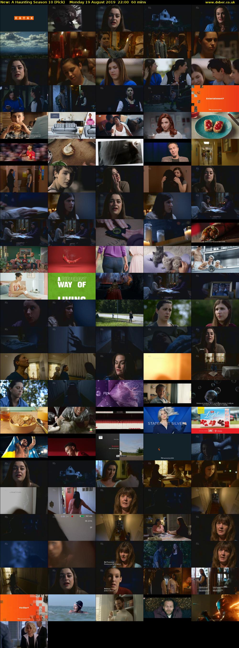 A Haunting Season 10 (Pick) Monday 19 August 2019 22:00 - 23:00
