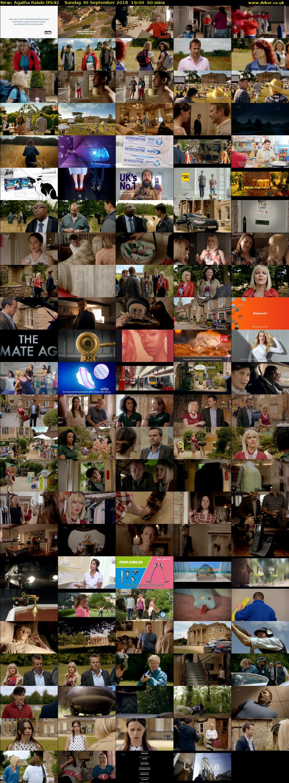 Agatha Raisin (Pick) Sunday 30 September 2018 19:00 - 20:00