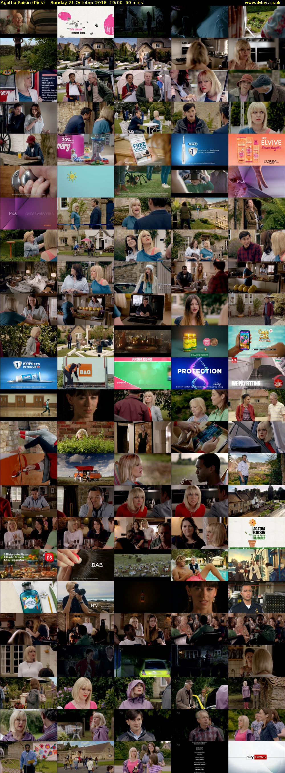 Agatha Raisin (Pick) Sunday 21 October 2018 19:00 - 20:00