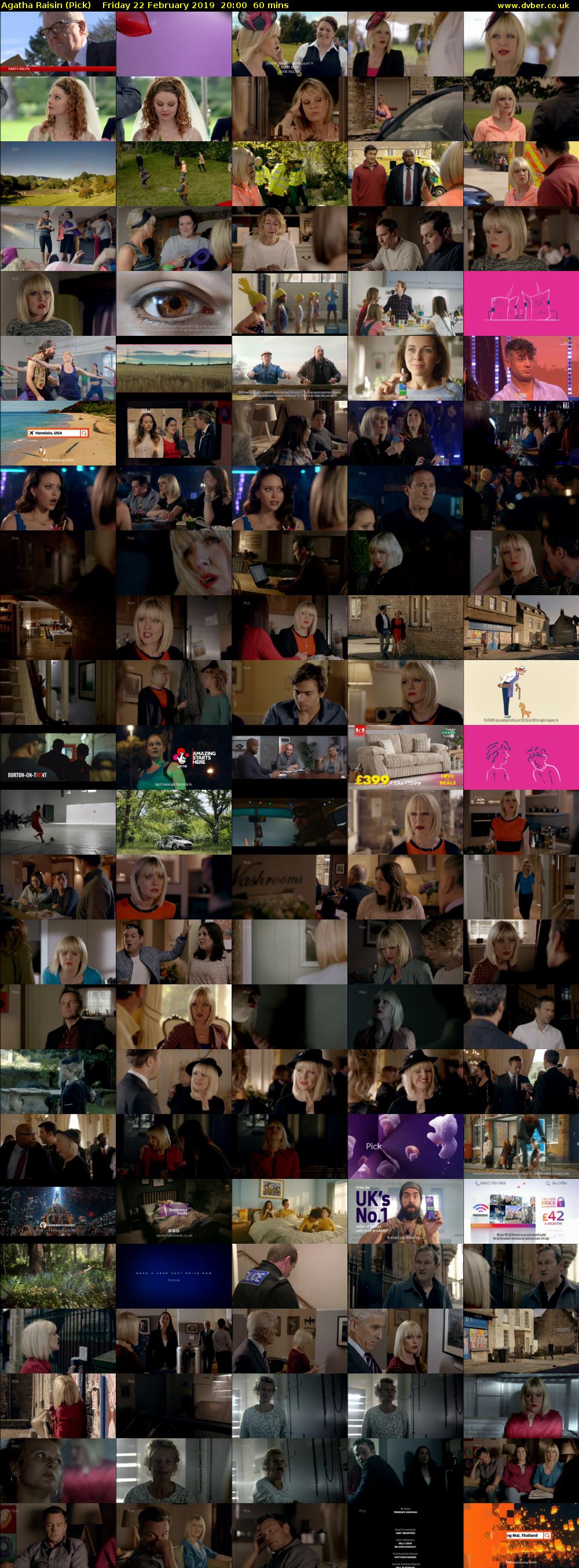 Agatha Raisin (Pick) Friday 22 February 2019 20:00 - 21:00