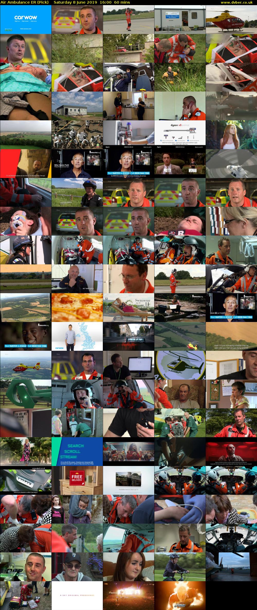 Air Ambulance ER (Pick) Saturday 8 June 2019 16:00 - 17:00