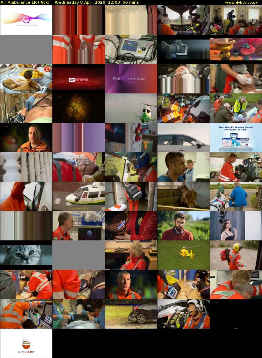 Air Ambulance ER (Pick) Wednesday 8 April 2020 22:00 - 23:00