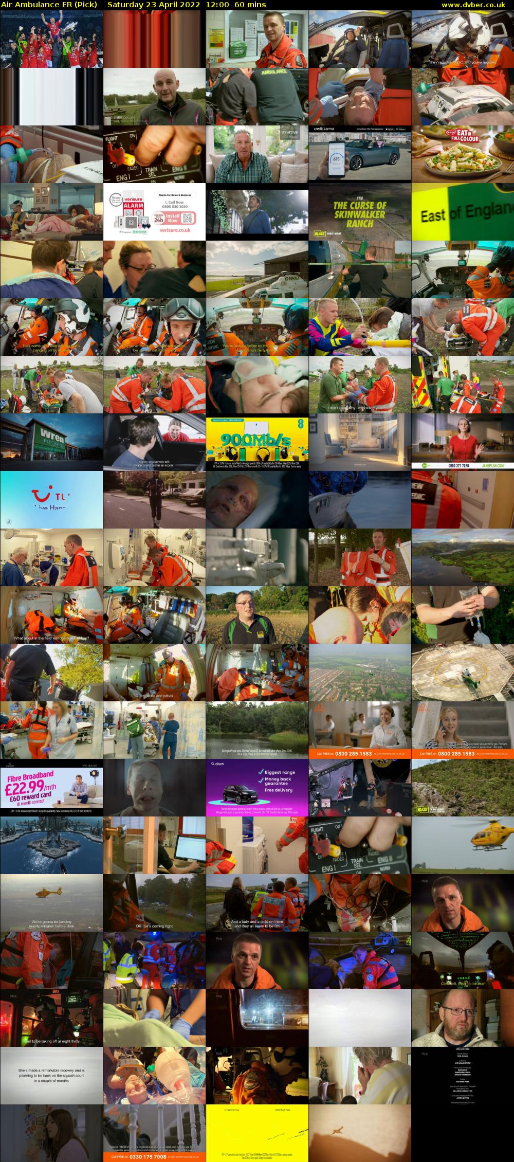 Air Ambulance ER (Pick) Saturday 23 April 2022 12:00 - 13:00