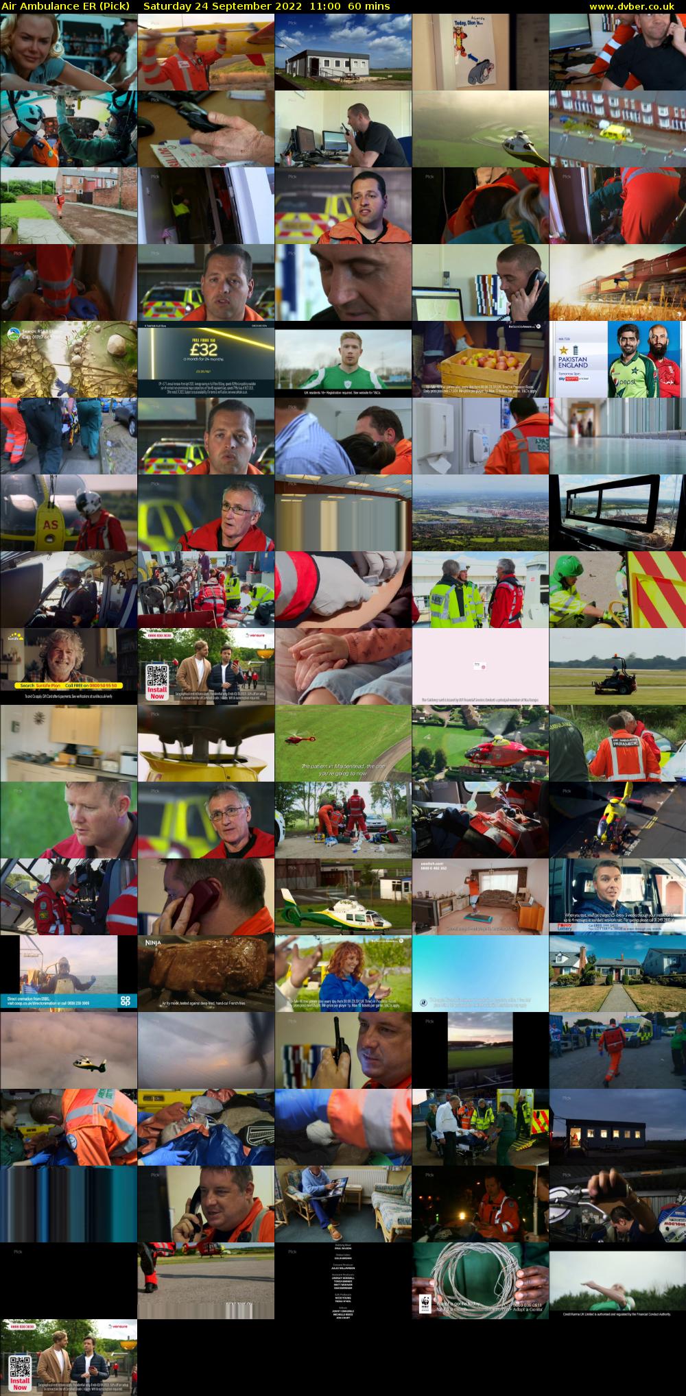 Air Ambulance ER (Pick) Saturday 24 September 2022 11:00 - 12:00