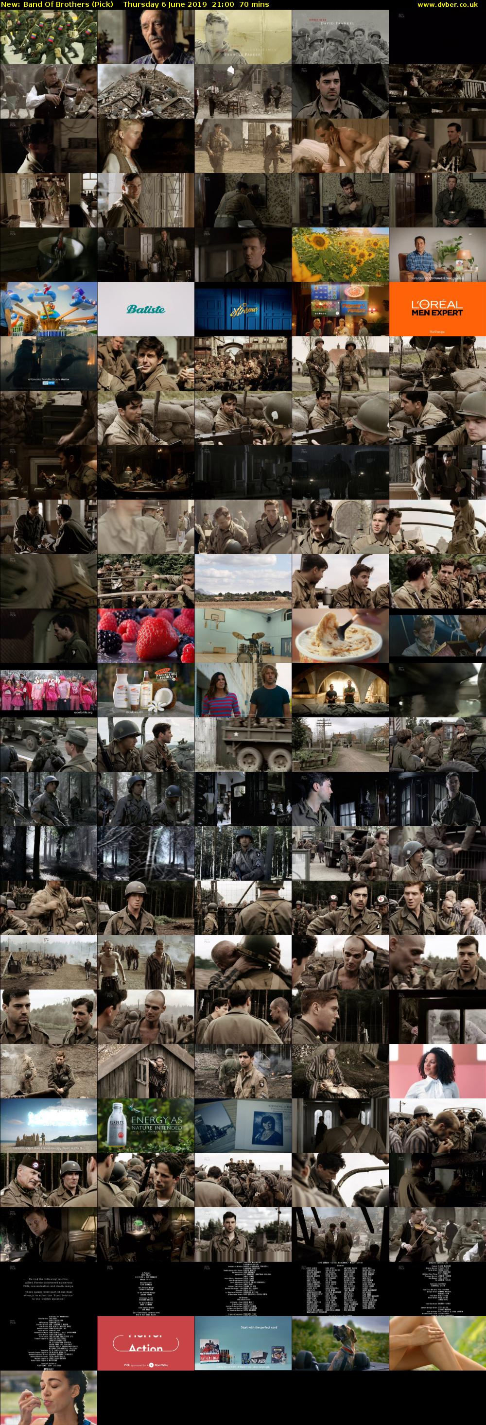 Band Of Brothers (Pick) Thursday 6 June 2019 21:00 - 22:10