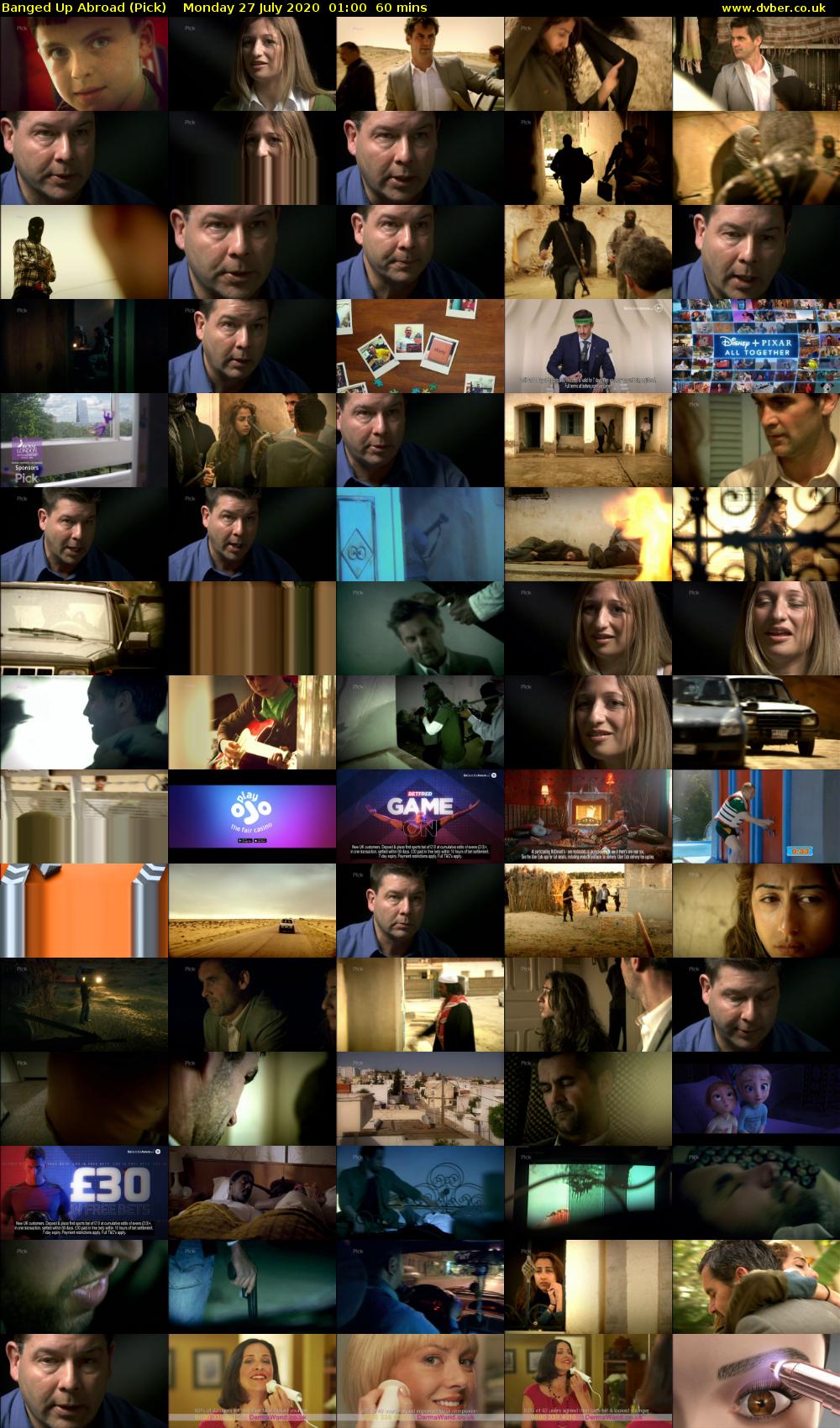 Banged Up Abroad (Pick) Monday 27 July 2020 01:00 - 02:00