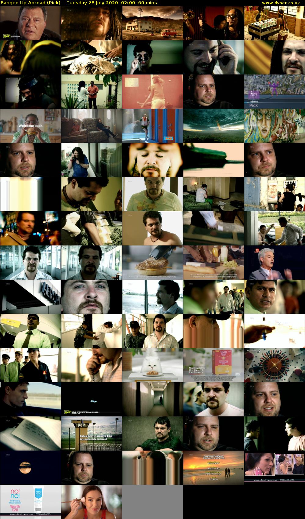 Banged Up Abroad (Pick) Tuesday 28 July 2020 02:00 - 03:00