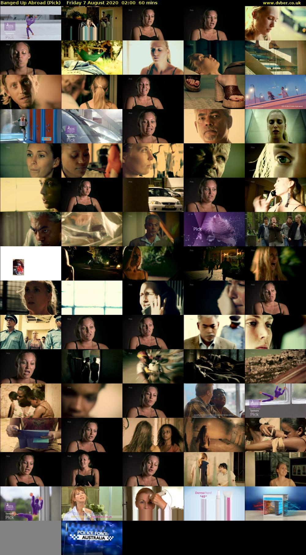 Banged Up Abroad (Pick) Friday 7 August 2020 02:00 - 03:00
