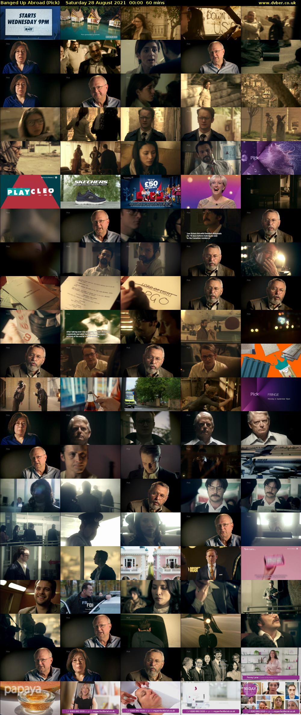 Banged Up Abroad (Pick) Saturday 28 August 2021 01:00 - 02:00
