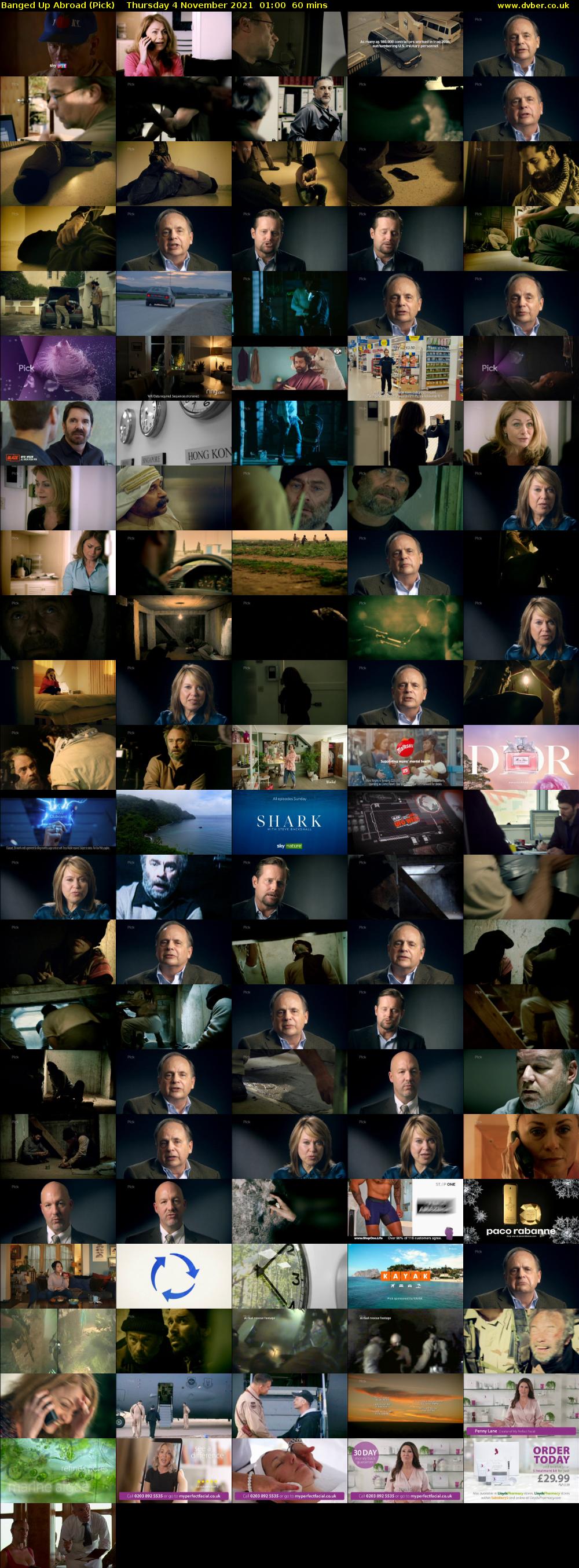 Banged Up Abroad (Pick) Thursday 4 November 2021 01:00 - 02:00