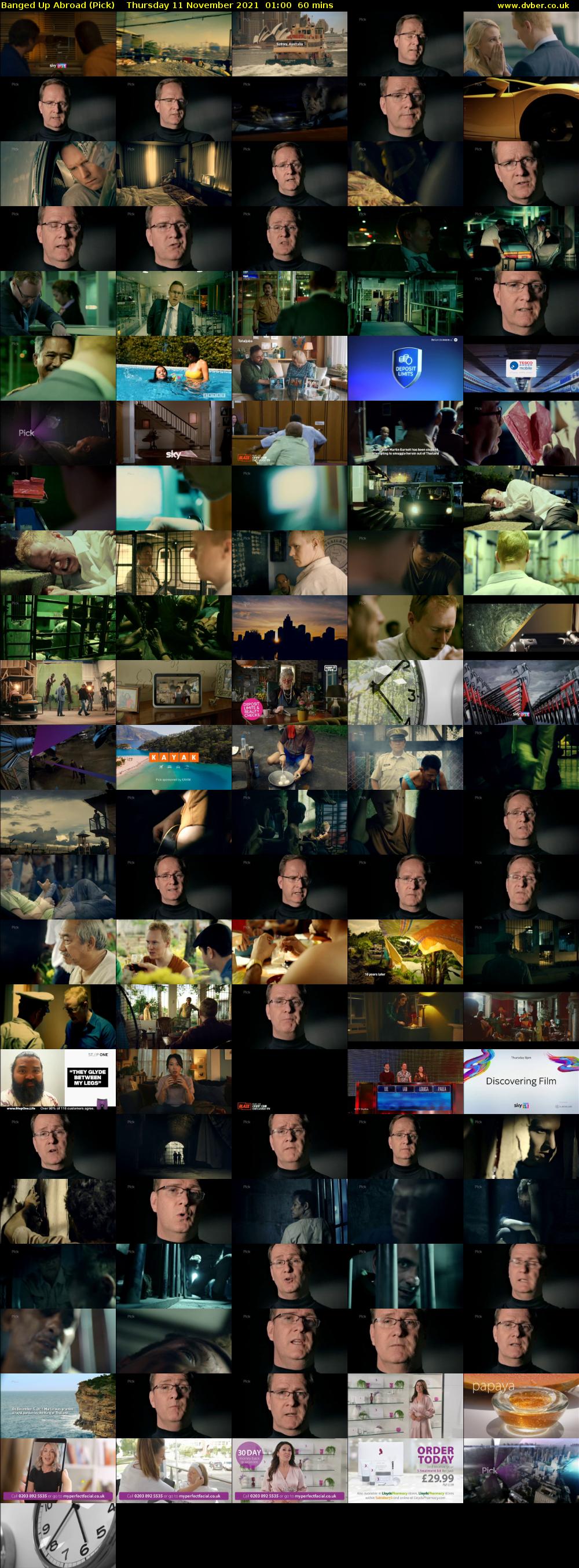 Banged Up Abroad (Pick) Thursday 11 November 2021 01:00 - 02:00