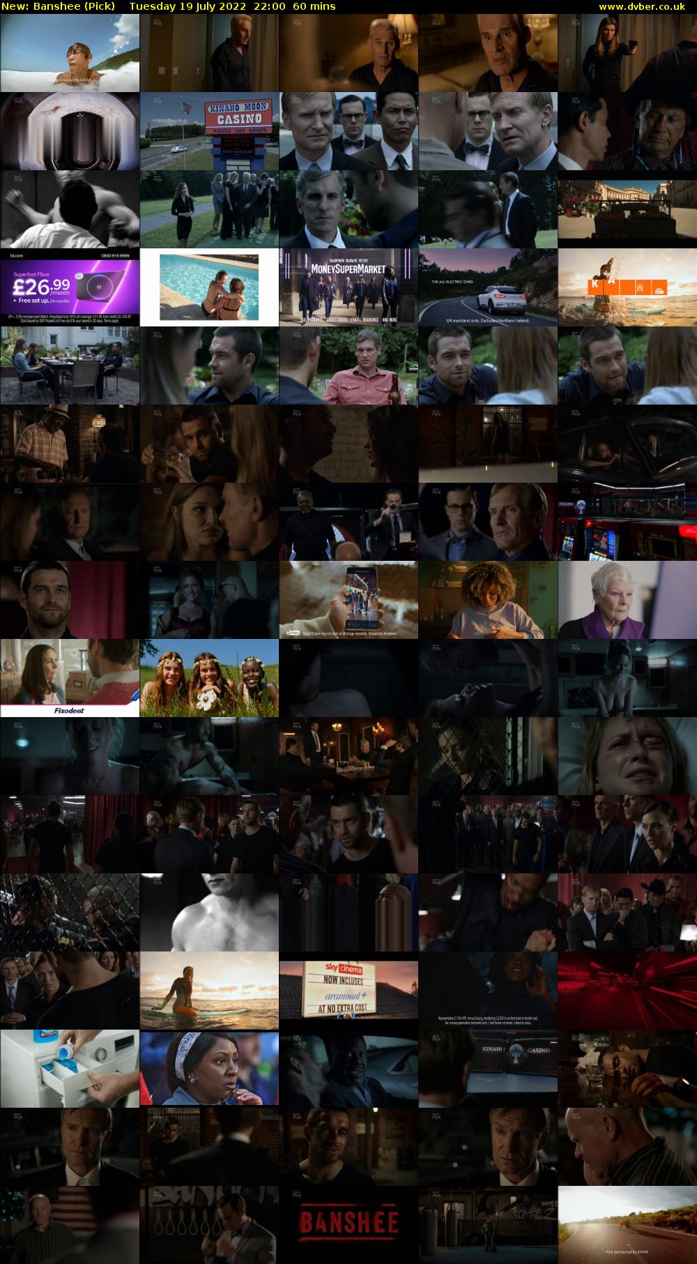 Banshee (Pick) Tuesday 19 July 2022 22:00 - 23:00