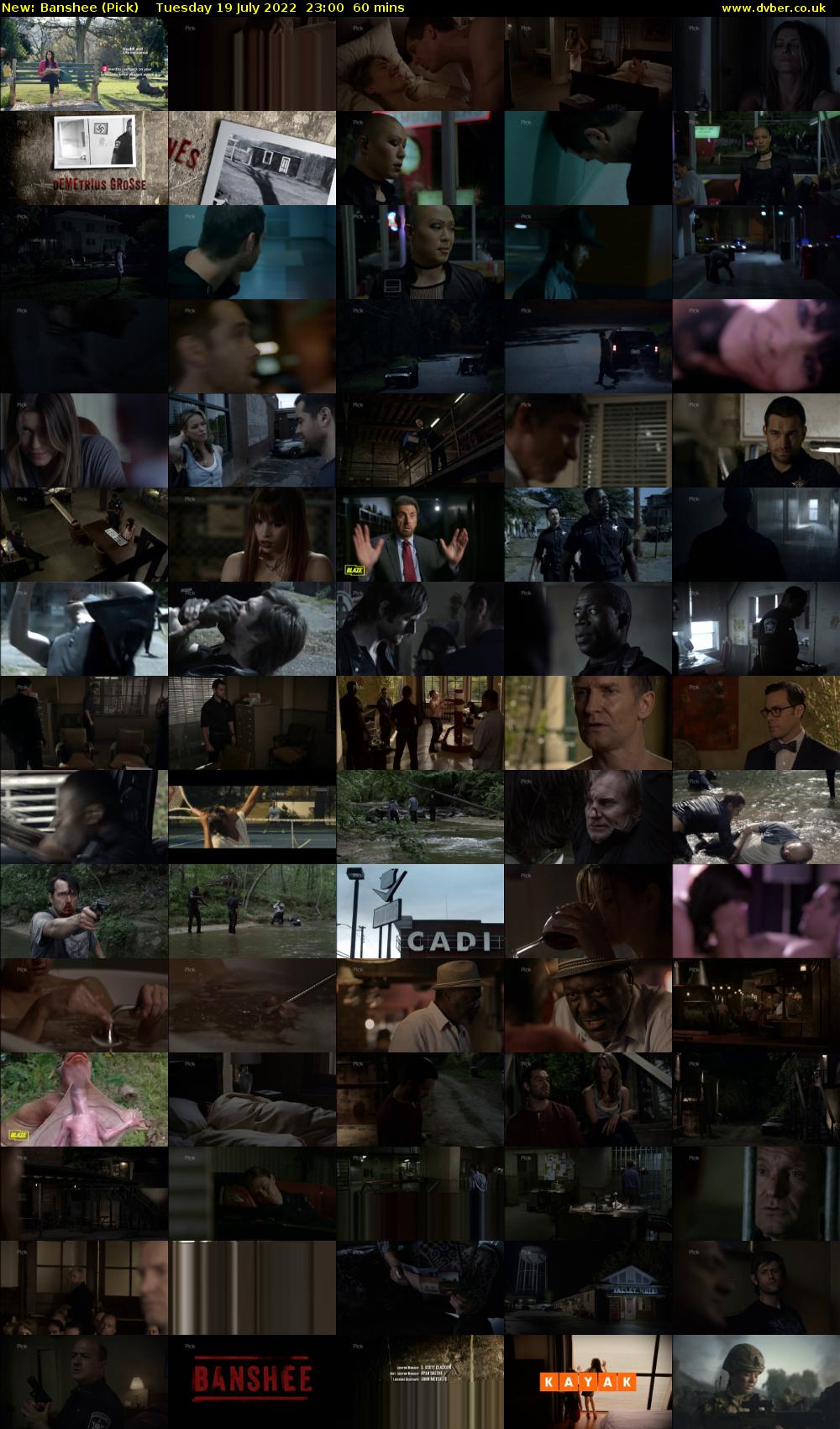 Banshee (Pick) Tuesday 19 July 2022 23:00 - 00:00