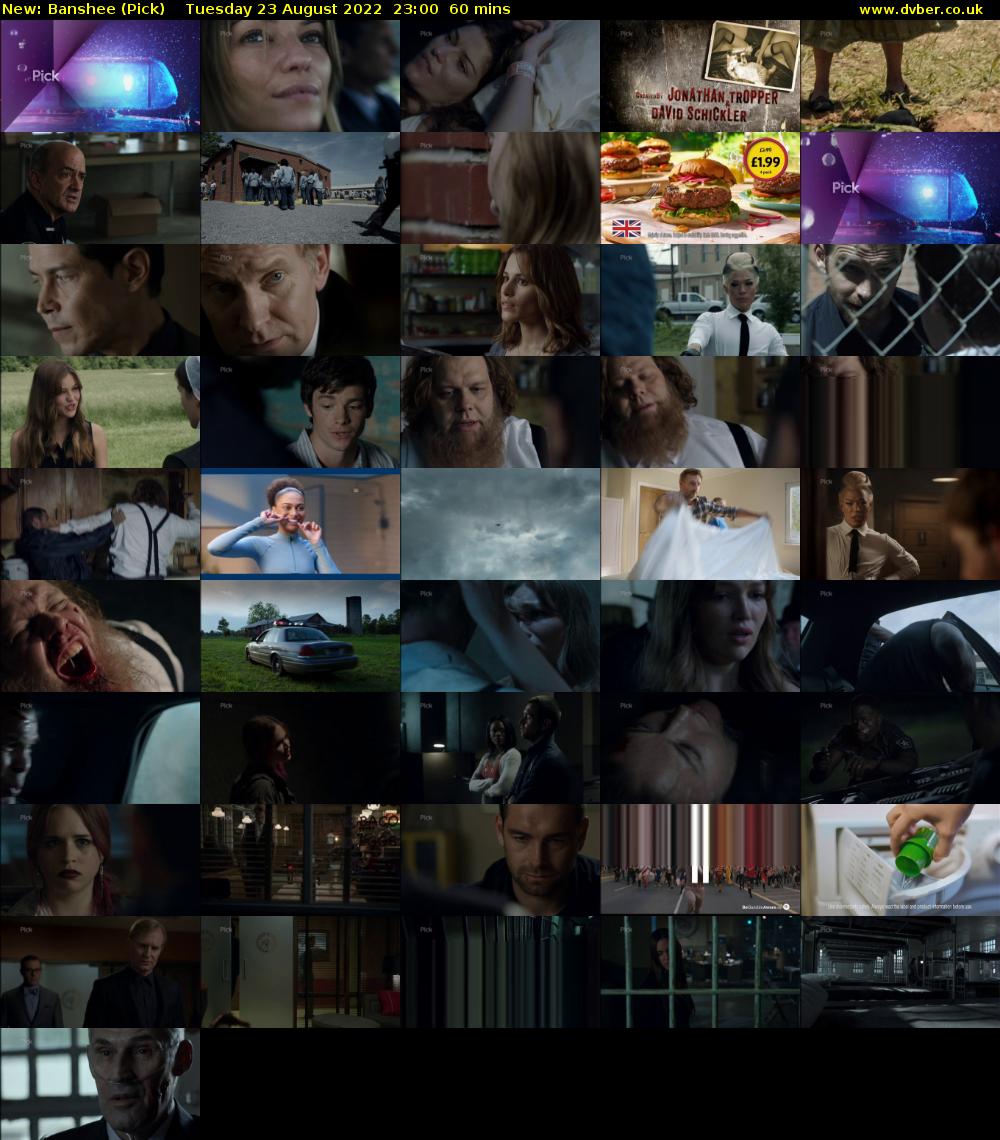 Banshee (Pick) Tuesday 23 August 2022 23:00 - 00:00