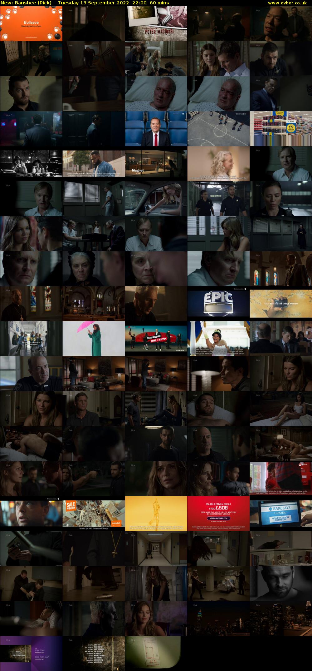 Banshee (Pick) Tuesday 13 September 2022 22:00 - 23:00