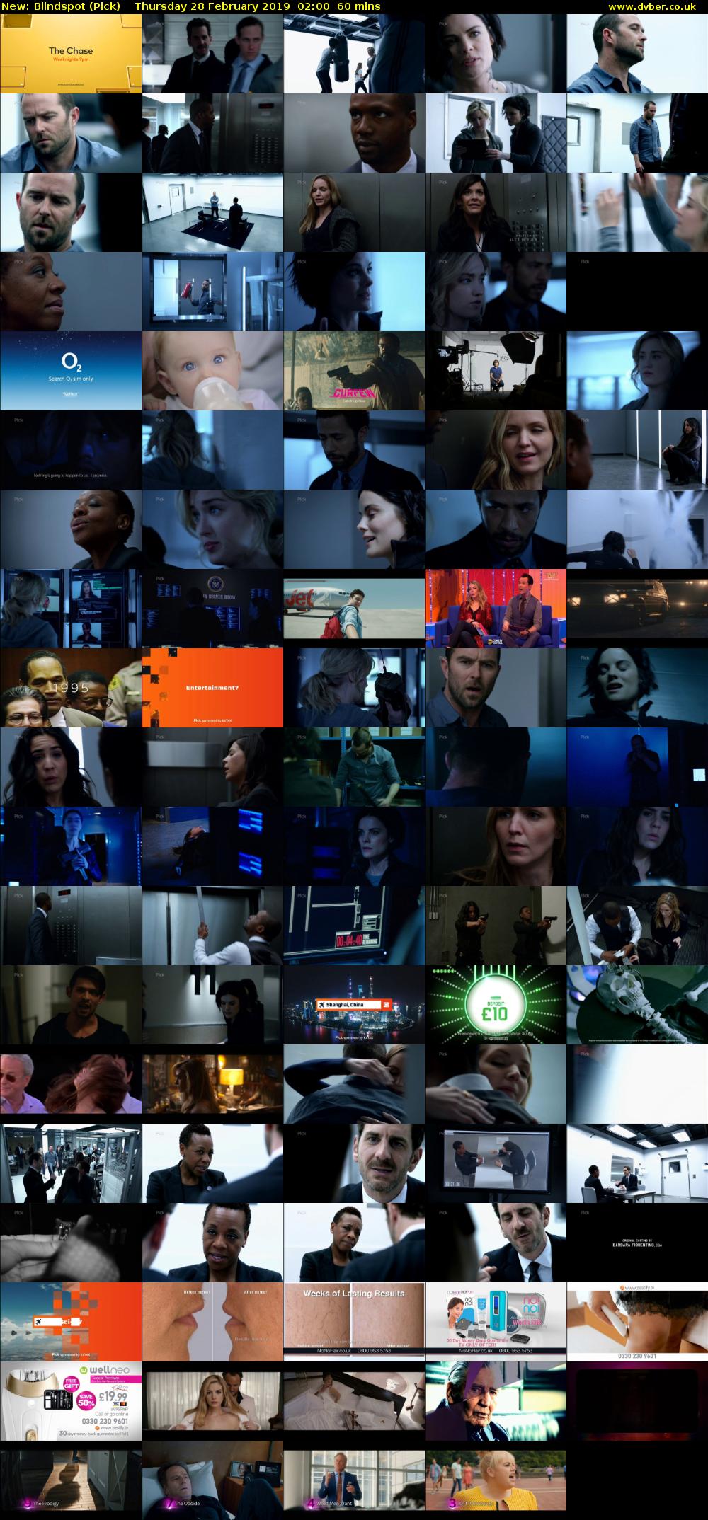 Blindspot (Pick) Thursday 28 February 2019 02:00 - 03:00