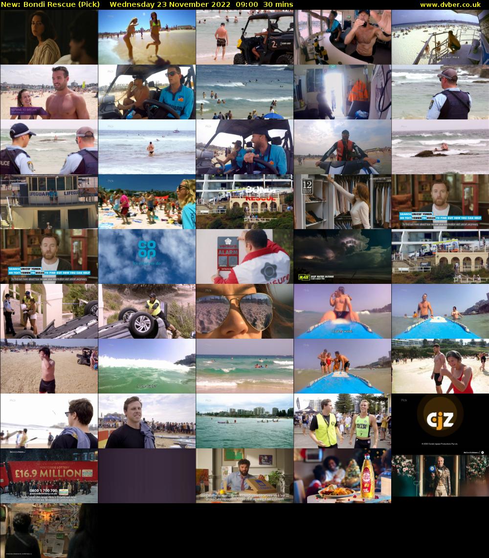 Bondi Rescue (Pick) Wednesday 23 November 2022 09:00 - 09:30