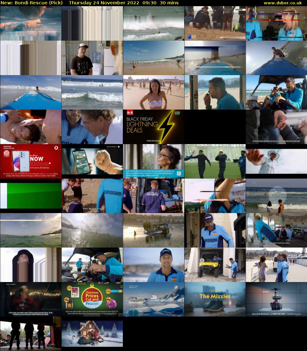 Bondi Rescue (Pick) Thursday 24 November 2022 09:30 - 10:00