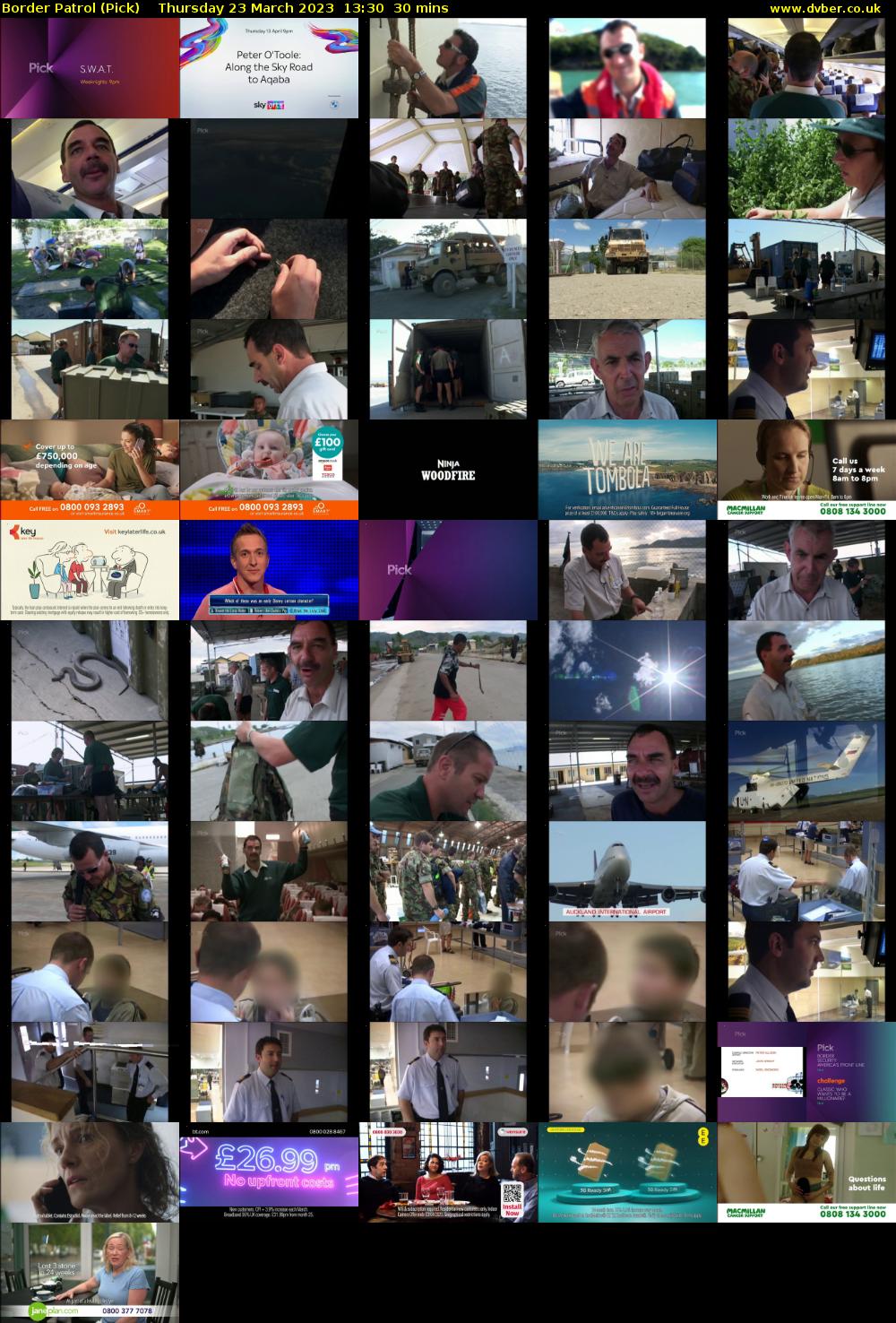 Border Patrol (Pick) Thursday 23 March 2023 13:30 - 14:00